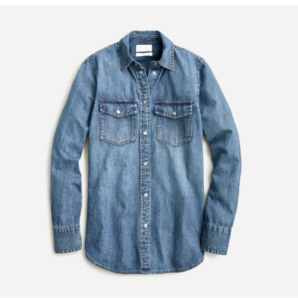 JCREW Slim Fit chambray shirt